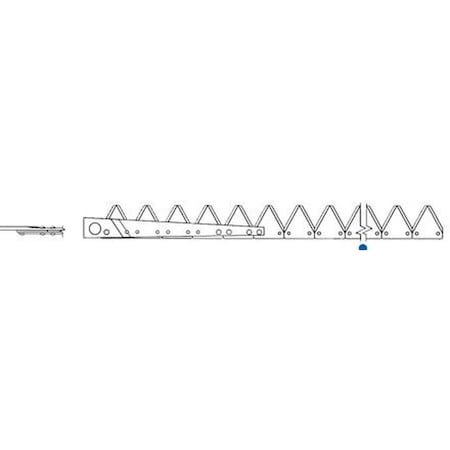 Aftermarket Black 12ga Under Serrated Riveted MOS10-0028